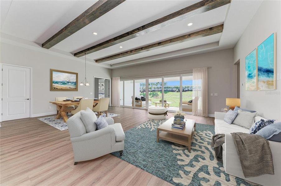 Furnished interior view inside a new home in Star Farms at Lakewood Ranch, Lakewood Ranch (Image 8).