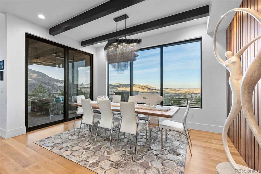 Furnished interior view inside a new home in , Littleton (Image 10).