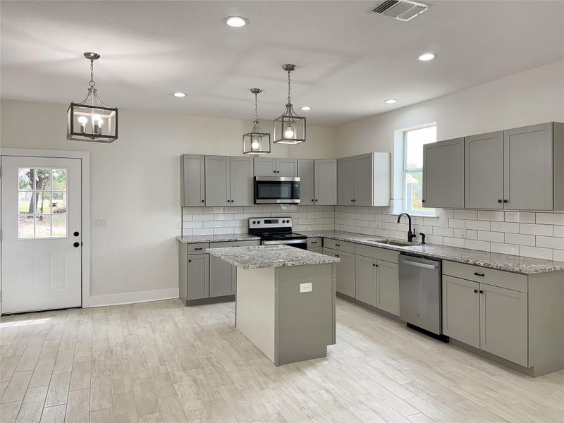 Furnished interior view inside a new home in , Spring Branch (Image 4).