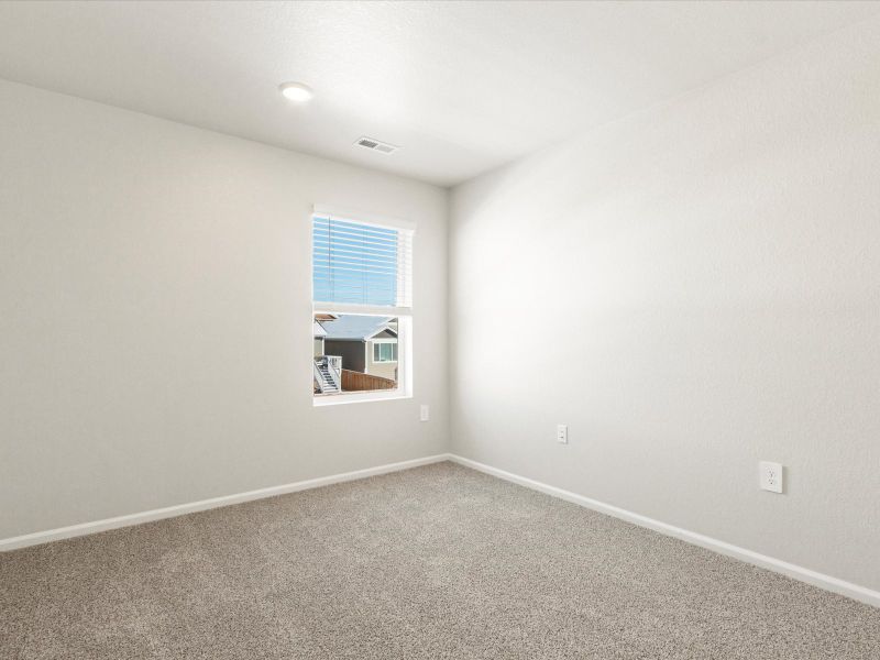 The Chatfield floorplan interior image taken at a Meritage Homes community in Northern Colorado.