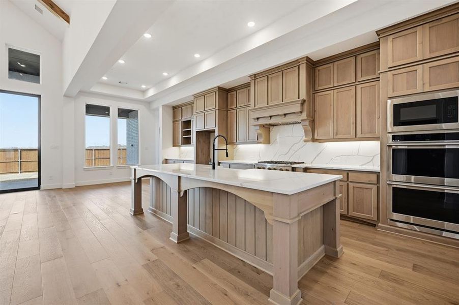 Furnished interior view inside a new home in Mustang Lakes, Celina (Image 4). Furnished interior view inside a new home in Mustang Lakes, Celina (Image 4).