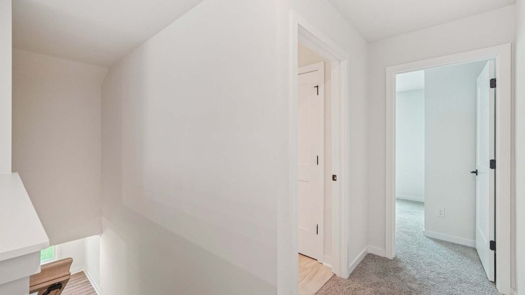 Representative unfurnished interior of a home built from the Cypress by D.R. Horton in Westport, York (Image 37).