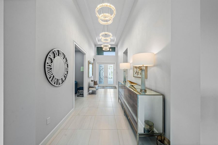 Furnished interior view inside a new home in Valencia Grand, Boynton Beach (Image 28). Furnished interior view inside a new home in Valencia Grand, Boynton Beach (Image 28).