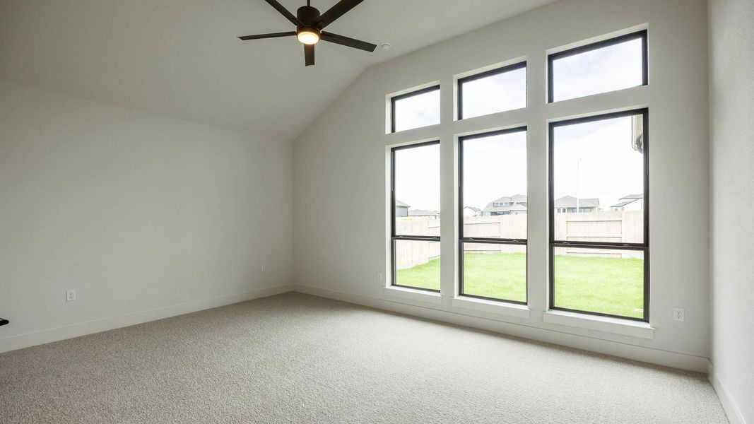 Spacious, unfurnished interior of a new home in Easton Park, Austin (Image 11).