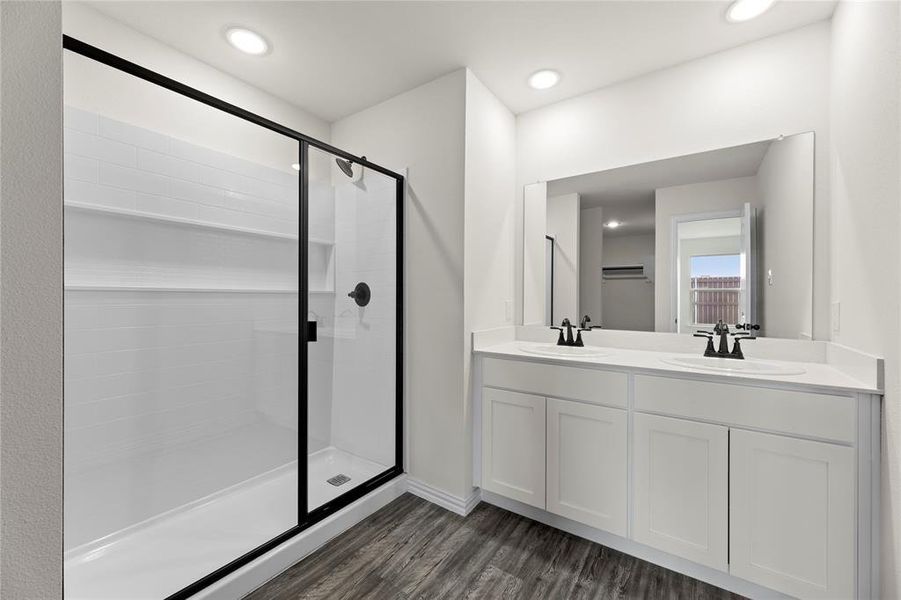 Furnished interior view inside a new home in Labein Villas, Greenville (Image 6). Furnished interior view inside a new home in Labein Villas, Greenville (Image 6).