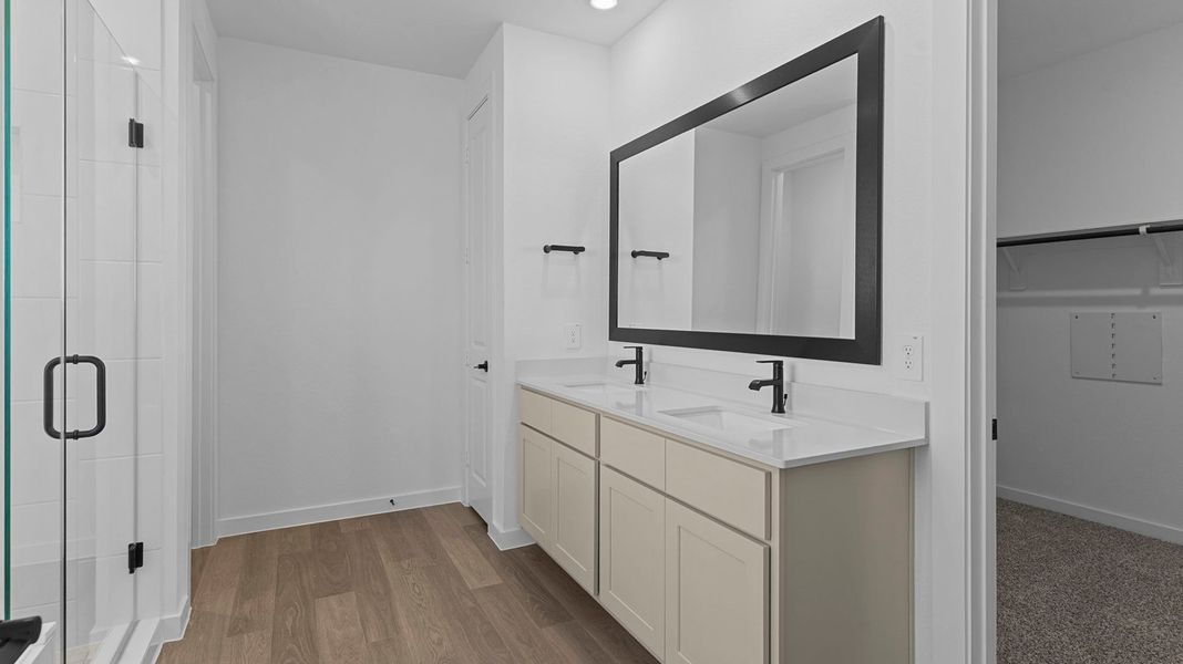 Furnished interior view inside a new home in Alexander, Pearland (Image 6).