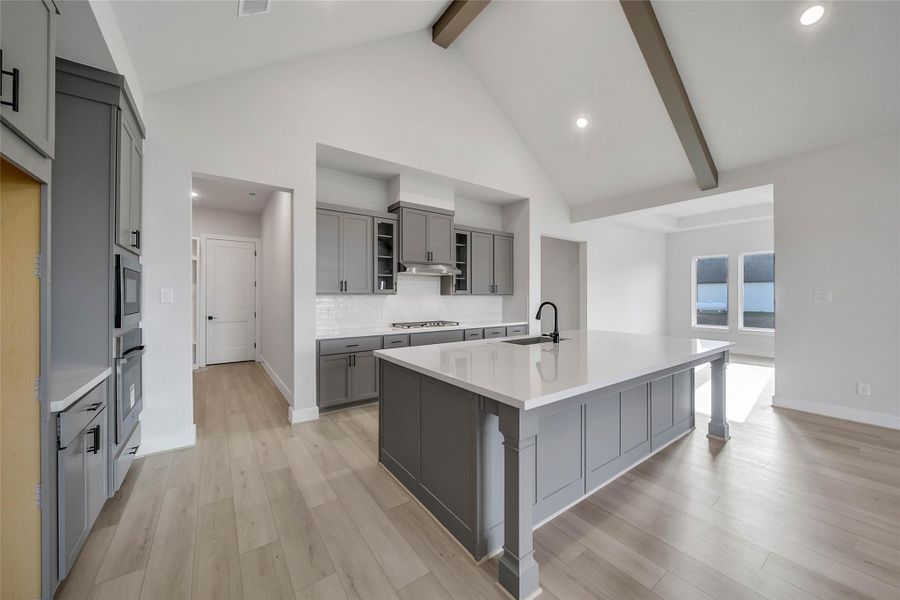 Furnished interior view inside a new home in Magnolia Bend, Rosharon (Image 15).