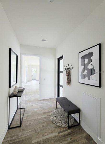 Furnished interior view inside a new home in , Sebring (Image 8).