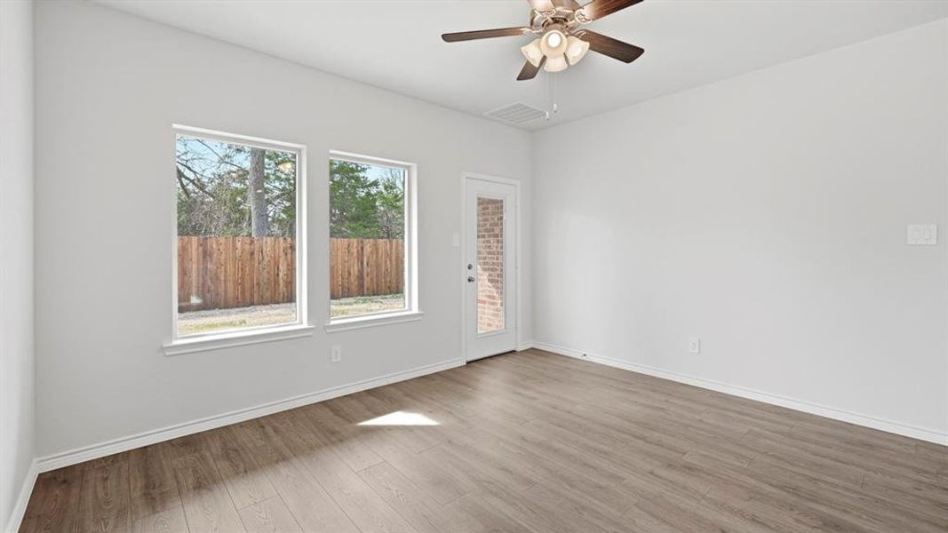 Spacious, unfurnished interior of a new home in Winchester Crossing, Princeton (Image 37). Spacious, unfurnished interior of a new home in Winchester Crossing, Princeton (Image 37).