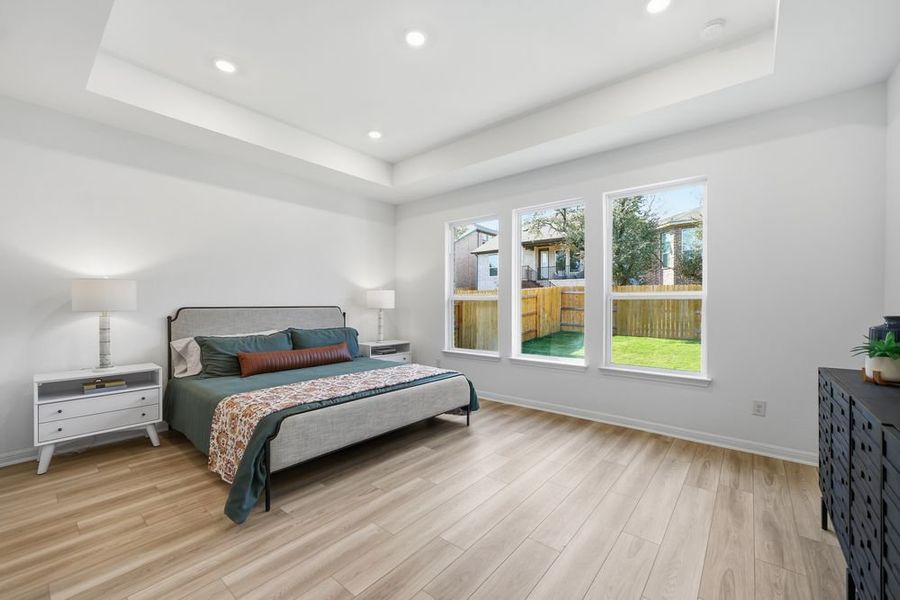 Furnished interior view inside a new home in Parkside on the River, Georgetown (Image 11). Furnished interior view inside a new home in Parkside on the River, Georgetown (Image 11).