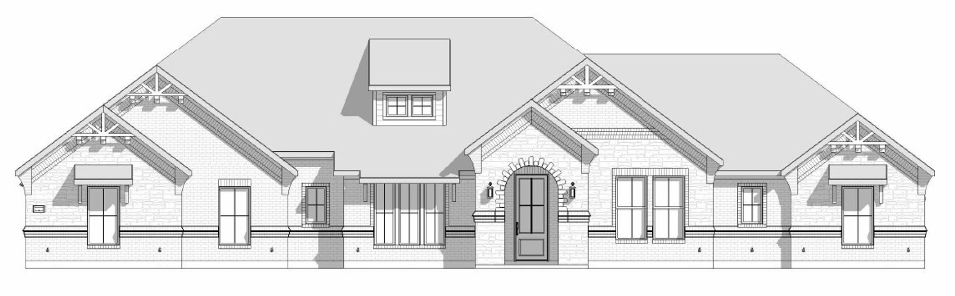 Elevation B - The Harper II