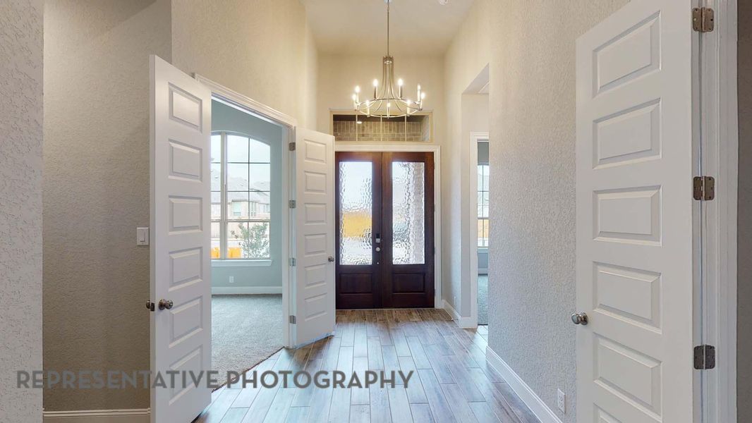 Furnished interior view inside a new home in Parten, Austin (Image 11).