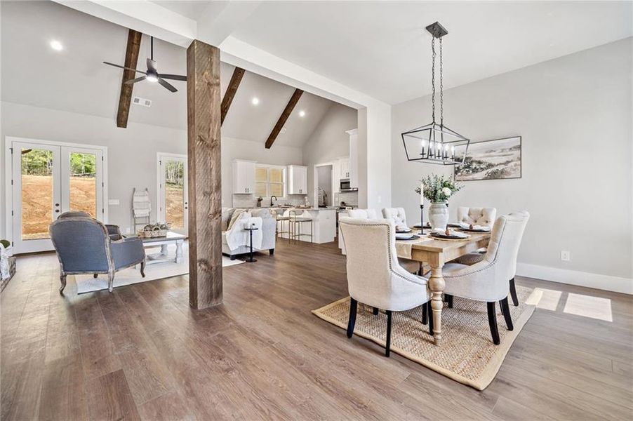 Furnished interior view inside a new home in , Jasper (Image 15).