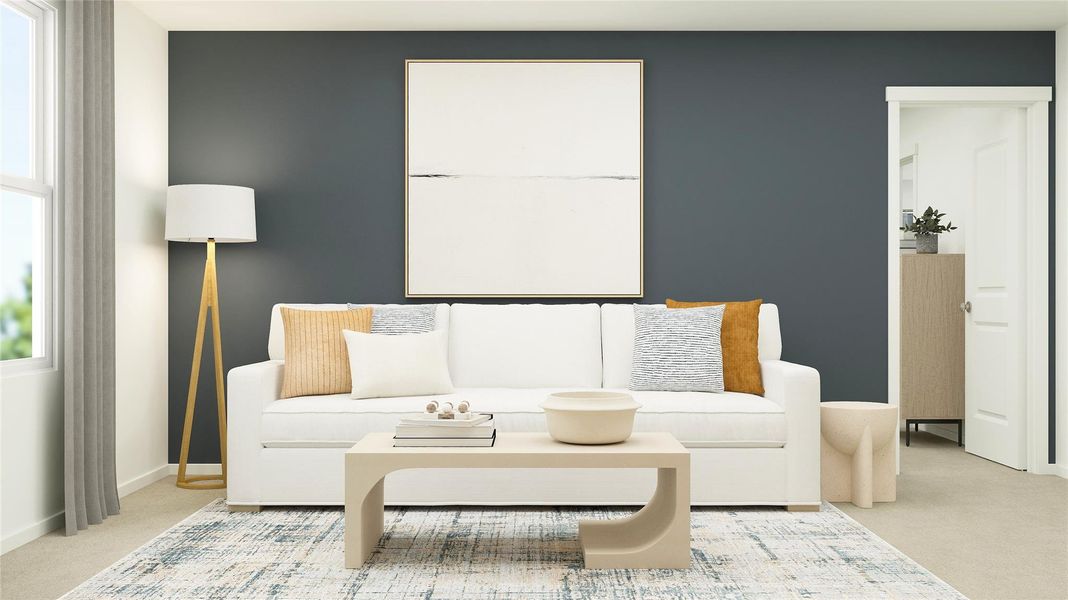 Pics are not of actual home.  They are a representative of a home of the same floor plan