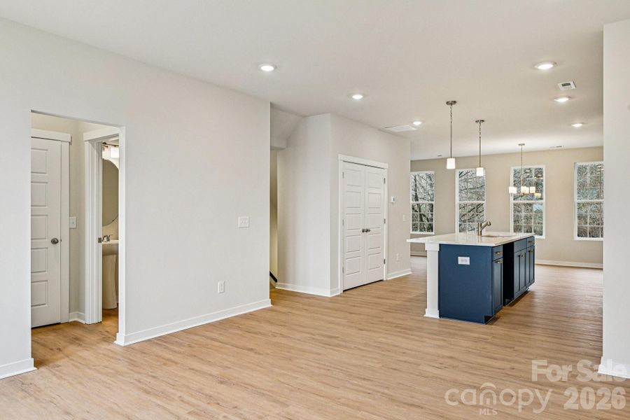 Spacious, unfurnished interior of a new home in Vanguard at Vermillion, Huntersville (Image 36).