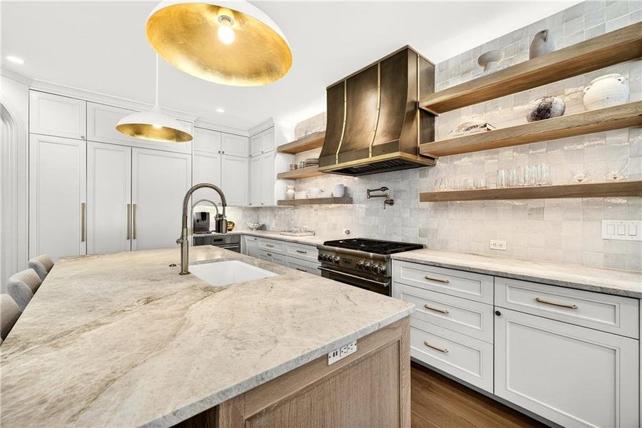 Furnished interior view inside a new home in , Atlanta (Image 38).