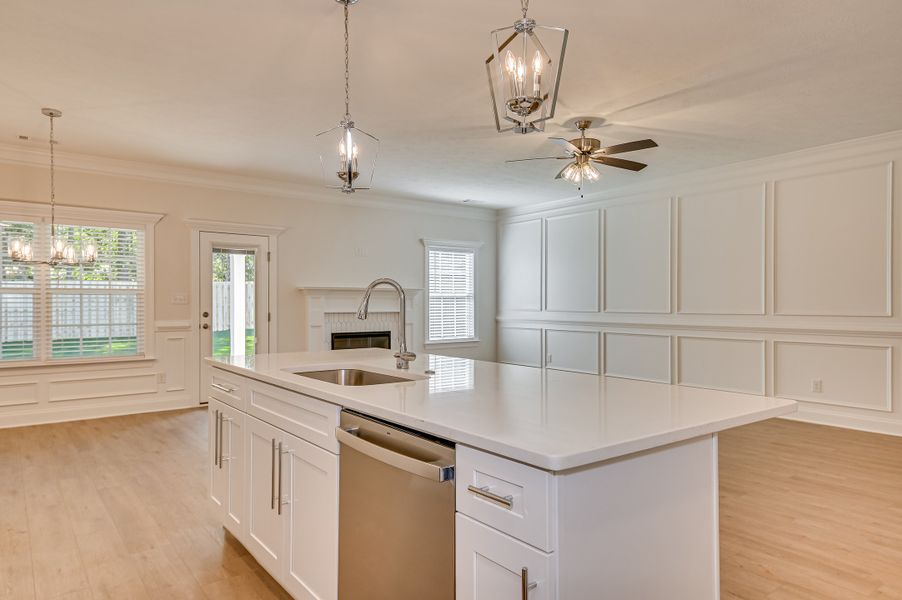 Furnished interior view inside a new home in The Sanctuary, Aiken (Image 7).