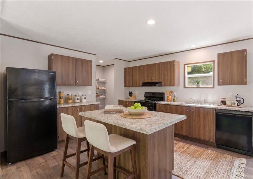 Furnished interior view inside a new home in , Dahlonega (Image 6).
