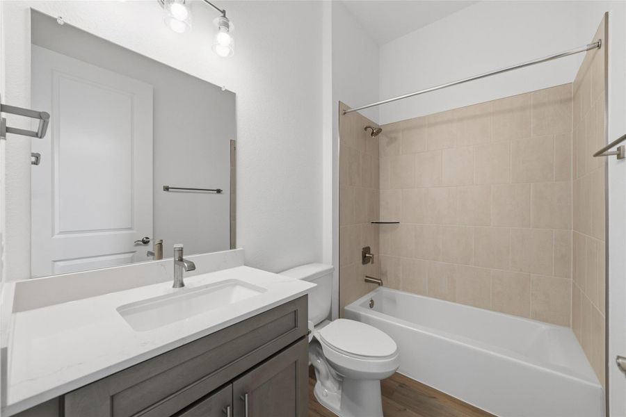 Furnished interior view inside a new home in Katy Court, Katy (Image 14).