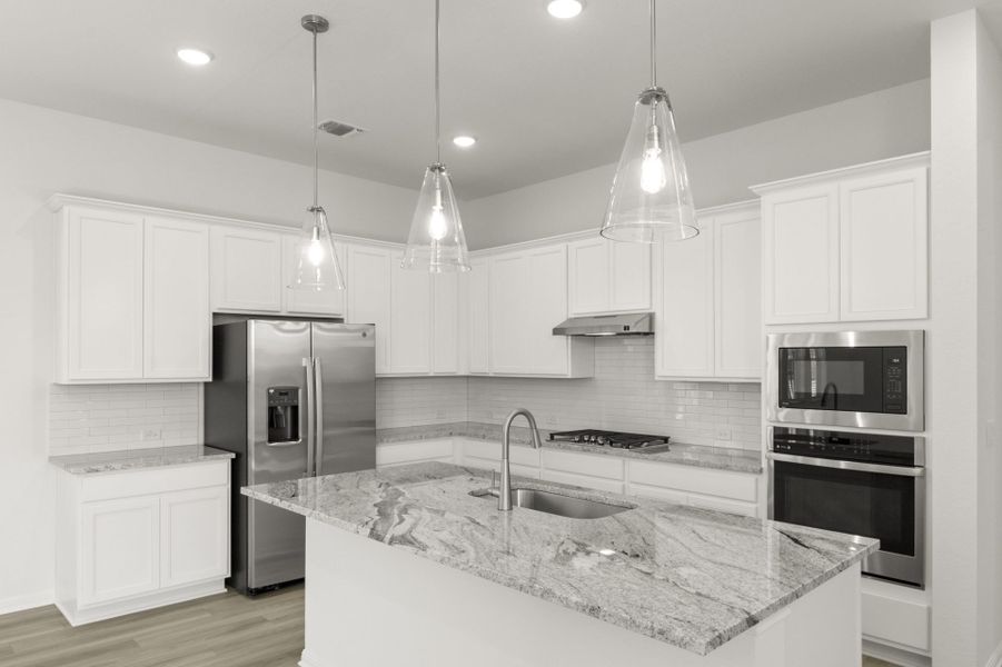 Furnished interior view inside a new home in Easton Park, Austin (Image 15).