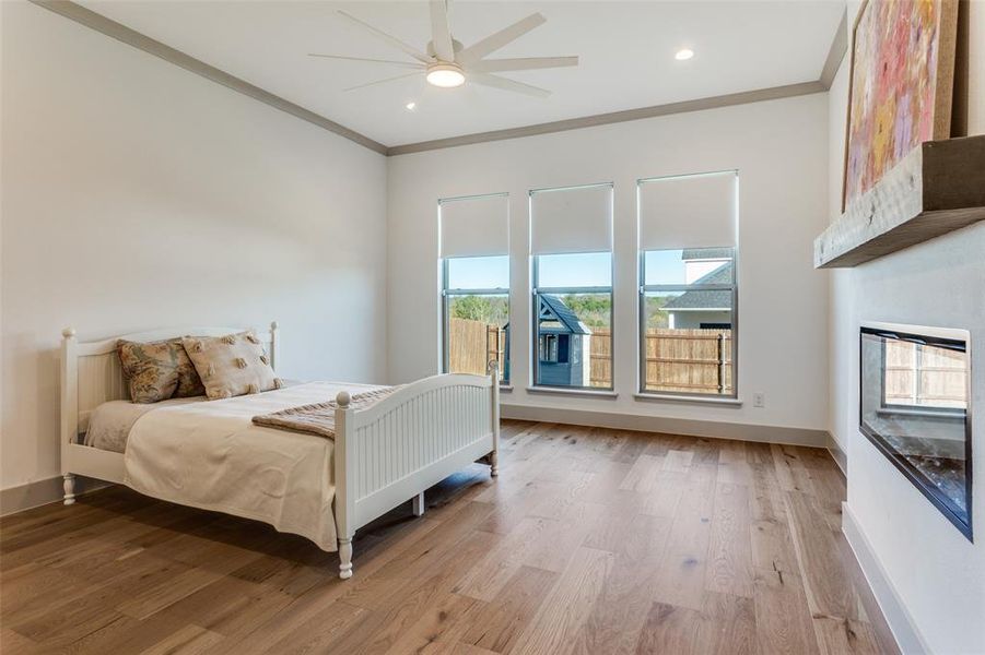 Furnished interior view inside a new home in , Aledo (Image 16).