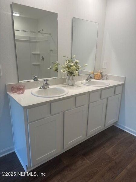 Furnished interior view inside a new home in Rookery, Green Cove Springs (Image 7). Furnished interior view inside a new home in Rookery, Green Cove Springs (Image 7).