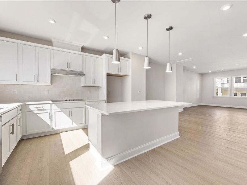 Furnished interior view inside a new home in Archer Row, Charlotte (Image 8).