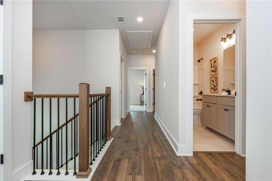 Spacious, unfurnished interior of a new home in , Flowery Branch (Image 28). Spacious, unfurnished interior of a new home in , Flowery Branch (Image 28).