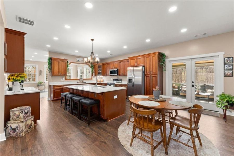 Furnished interior view inside a new home in , Demorest (Image 10).