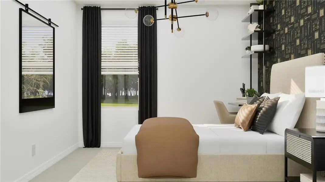 Furnished interior view inside a new home in Lennar at Turnleaf, Punta Gorda (Image 6).