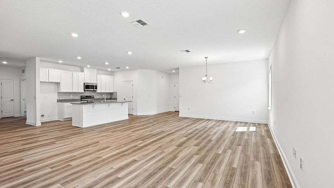 Representative unfurnished interior of a home built from the Melody by Maronda Homes in Winding River, St. Marys (Image 16). Representative unfurnished interior of a home built from the Melody by Maronda Homes in Winding River, St. Marys (Image 16).