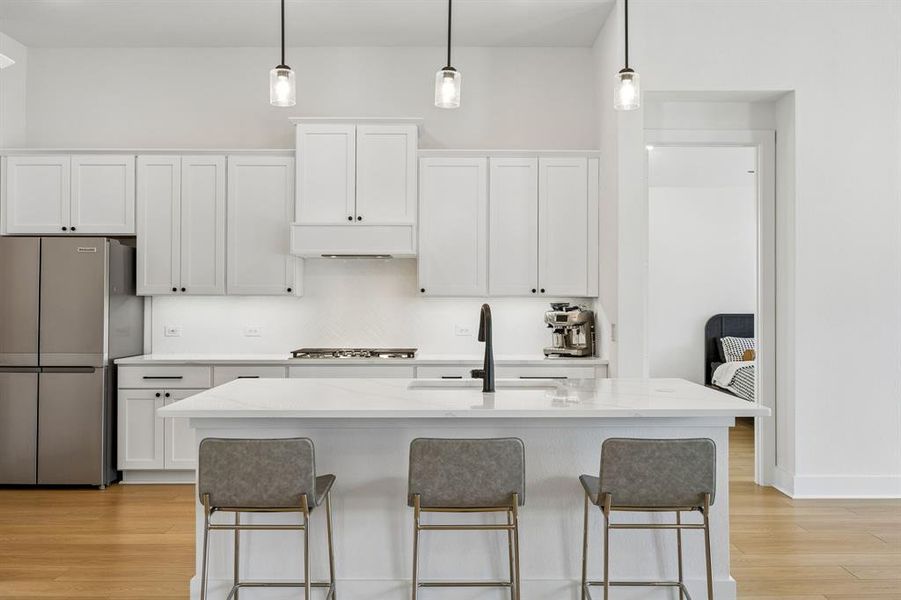 Furnished interior view inside a new home in , Little Elm (Image 14).