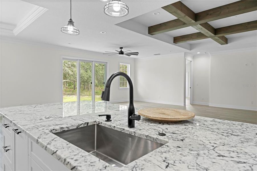 Close-up of interior finishes inside a home in , Weeki Wachee (Image 11).