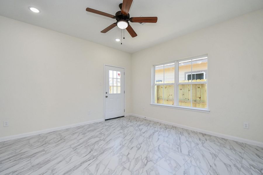 Spacious, unfurnished interior of a new home in , Houston (Image 16). Spacious, unfurnished interior of a new home in , Houston (Image 16).