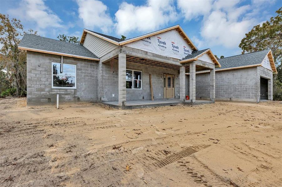 In-progress construction of a new home in , Wildwood, FL (Image 25).