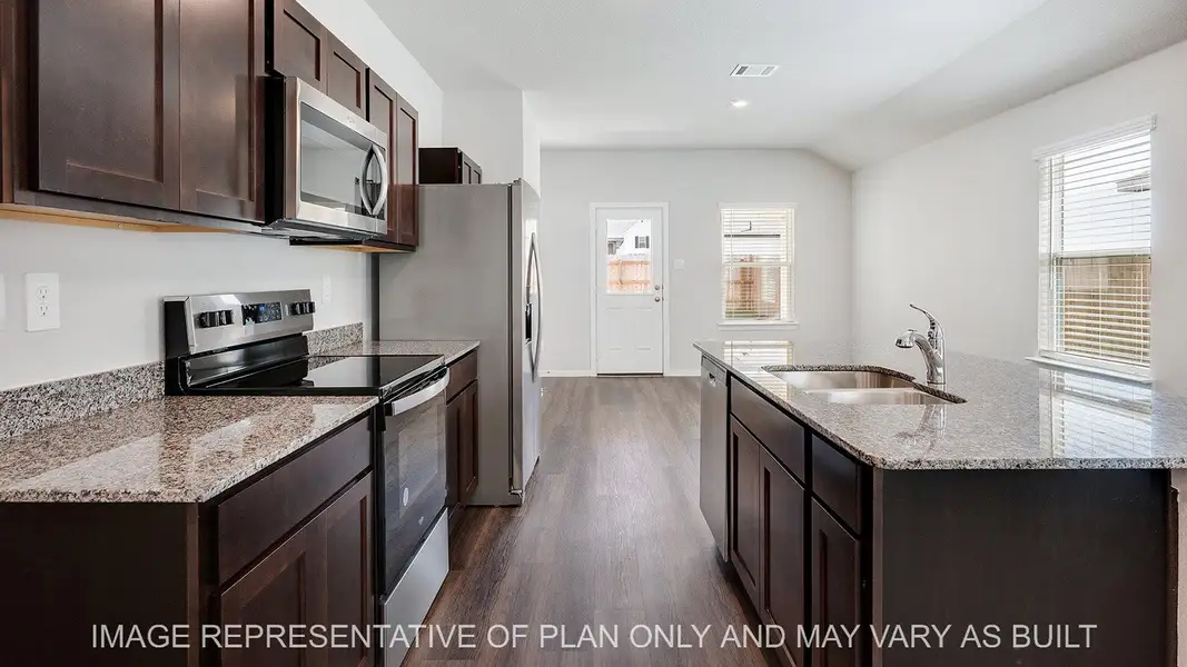 Furnished interior view inside a new home in Midtown Reserve, College Station (Image 5). Furnished interior view inside a new home in Midtown Reserve, College Station (Image 5).