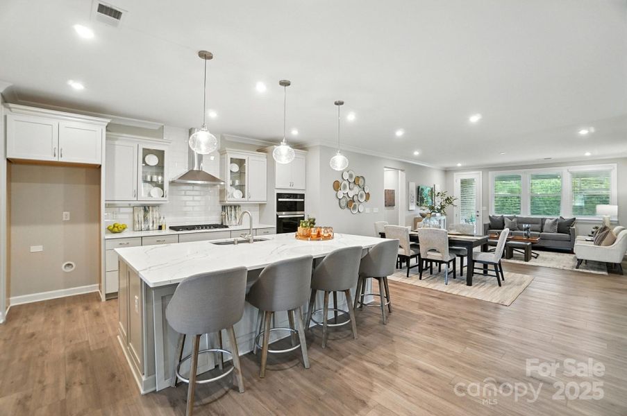 Furnished interior view inside a new home in Sonata at Mint Hill, Mint Hill (Image 4). Furnished interior view inside a new home in Sonata at Mint Hill, Mint Hill (Image 4).