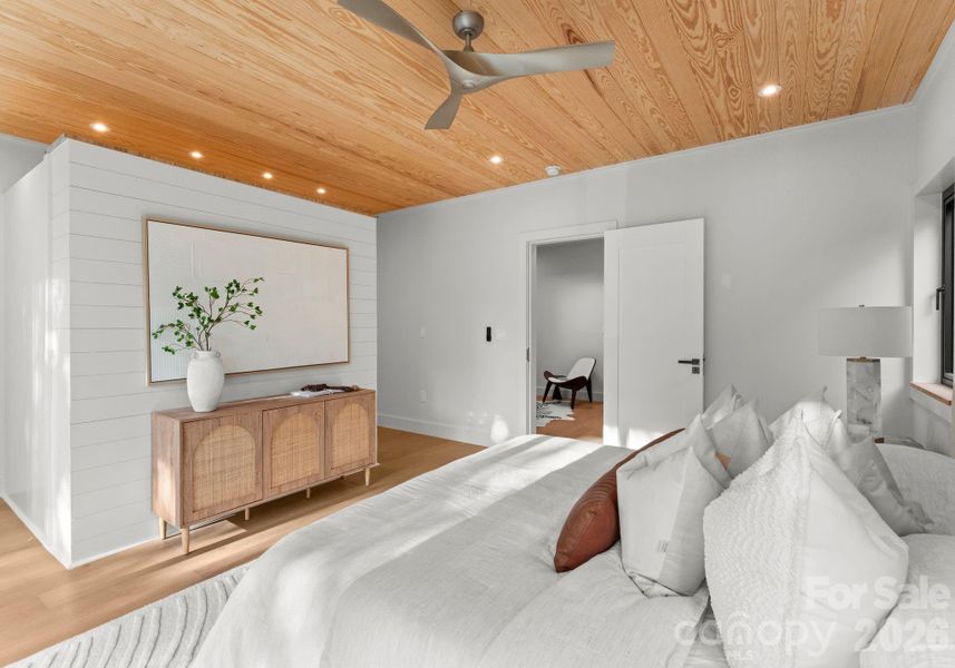 Furnished interior view inside a new home in , Charlotte (Image 5).