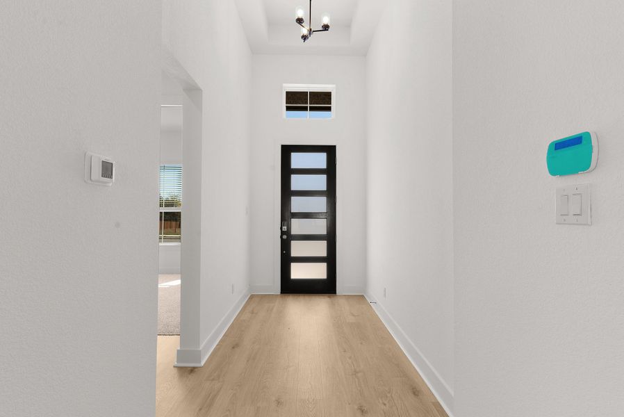 Spacious, unfurnished interior of a new home in The Grove at Blackhawk, Pflugerville (Image 35). Spacious, unfurnished interior of a new home in The Grove at Blackhawk, Pflugerville (Image 35).