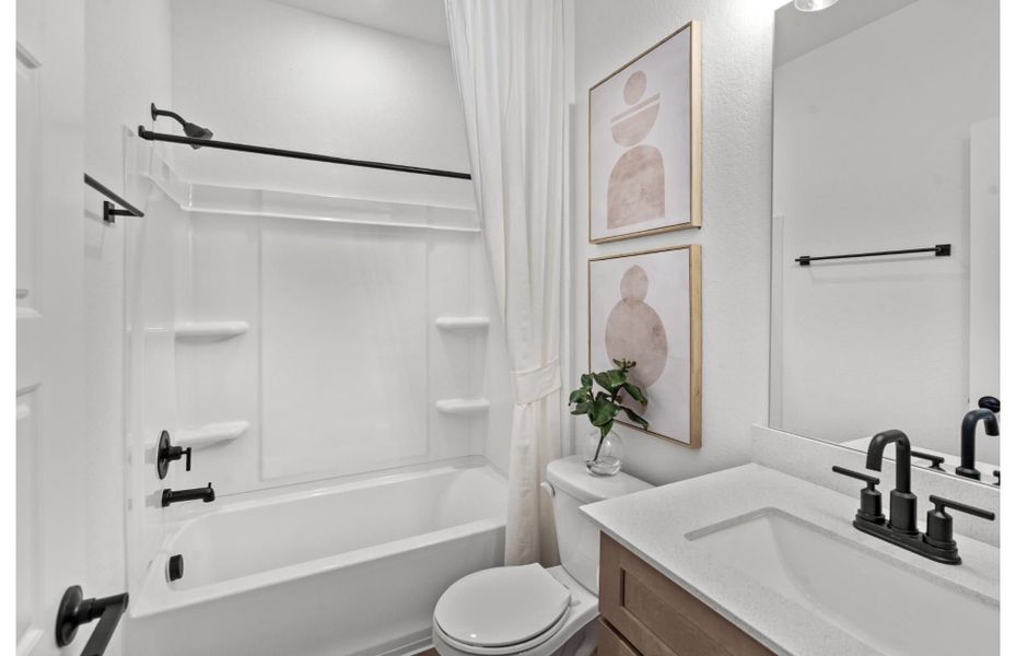 Representative furnished interior of a home built from the Emory by Pulte Homes in Nopal Valley, San Antonio (Image 26). Representative furnished interior of a home built from the Emory by Pulte Homes in Nopal Valley, San Antonio (Image 26).