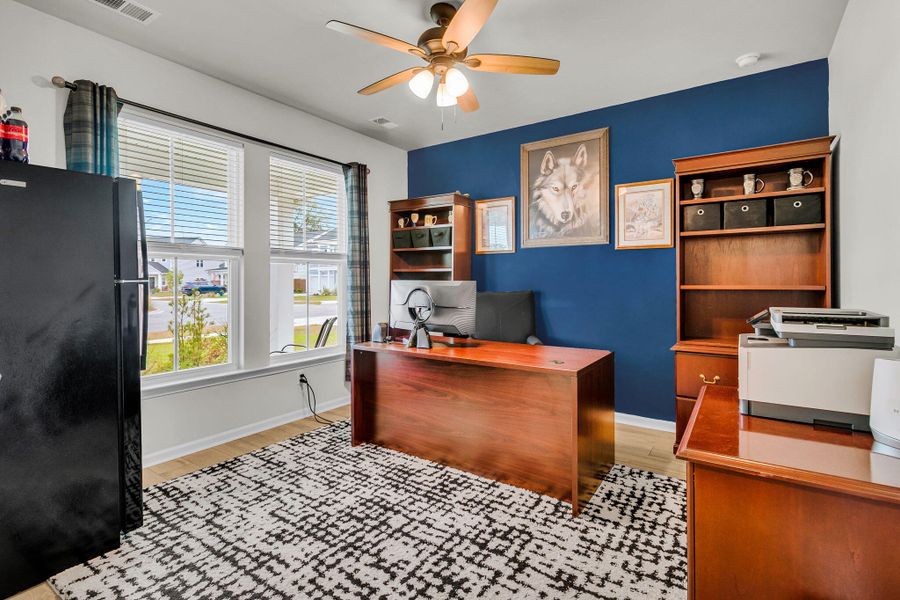 Furnished interior view inside a new home in Heron's Walk at Summers Corner, Summerville (Image 37).