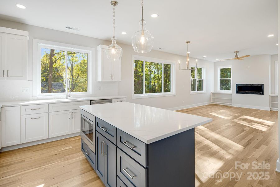 Furnished interior view inside a new home in , Asheville (Image 3).