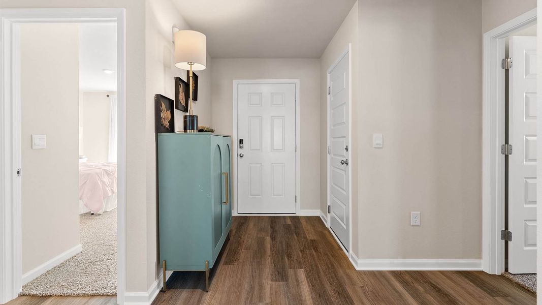 Furnished interior view inside a new home in Liberty, Panama City (Image 6). Furnished interior view inside a new home in Liberty, Panama City (Image 6).