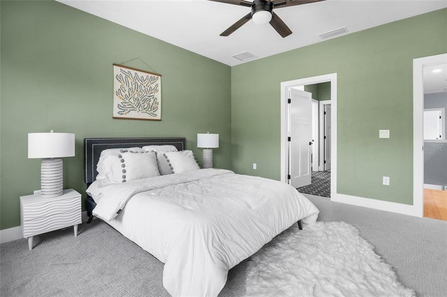 Furnished interior view inside a new home in , Newberry (Image 38). Furnished interior view inside a new home in , Newberry (Image 38).