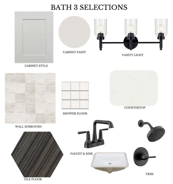 Sample of building materials used in homes in Bentwood Farms, Montgomery (Image 12).