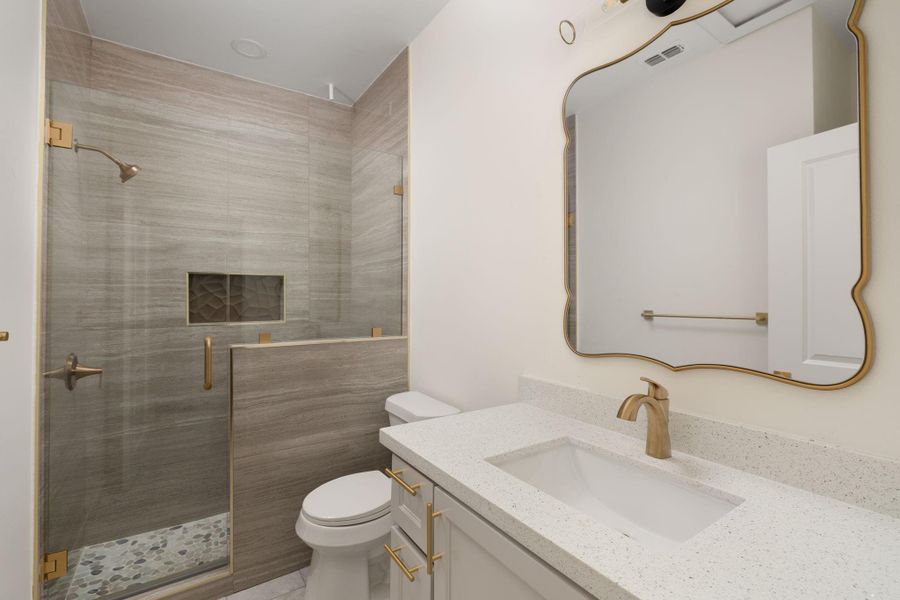 Furnished interior view inside a new home in , San Juan (Image 4).