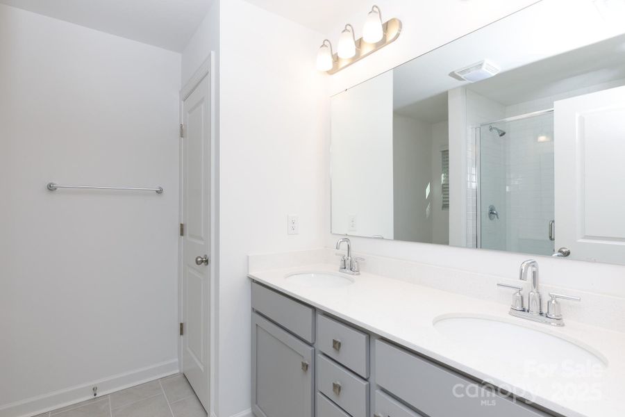 Furnished interior view inside a new home in , Charlotte (Image 9).