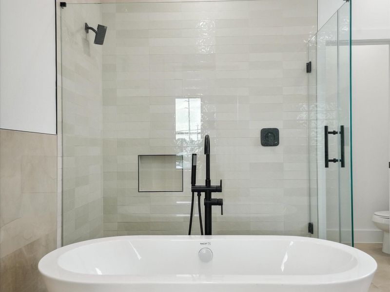 Furnished interior view inside a new home in , Houston (Image 15).