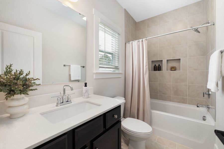 Representative furnished interior of a home built from the Kemp by True Homes in Stonebridge Fairways, Monroe (Image 20). Representative furnished interior of a home built from the Kemp by True Homes in Stonebridge Fairways, Monroe (Image 20).