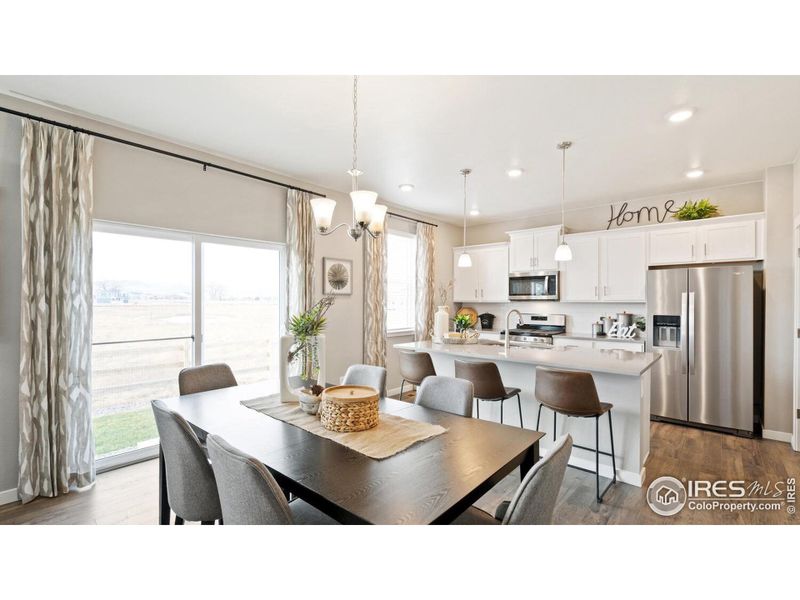 Furnished interior view inside a new home in Westgate, Greeley (Image 14).